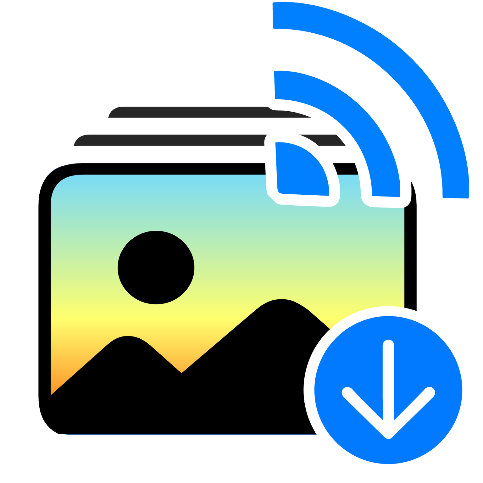 Happy Photo Exporter App Icon